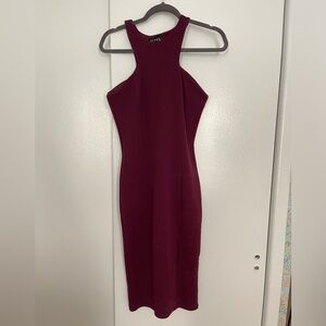 Club L midi bodycon stretchy dress